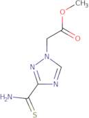 Methyl 2-(3-carbamothioyl-1H-1,2,4-triazol-1-yl)acetate