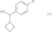 (4-Bromophenyl)(cyclobutyl)methanamine hydrochloride