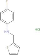 4-Fluoro-N-(thiophen-2-ylmethyl)aniline hydrochloride