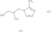 2-Methyl-3-(2-methyl-1H-imidazol-1-yl)propan-1-amine dihydrochloride