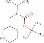 tert-Butyl N-(piperidin-3-ylmethyl)-N-(propan-2-yl)carbamate