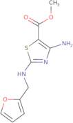 Methyl 4-amino-2-[(furan-2-ylmethyl)amino]-1,3-thiazole-5-carboxylate