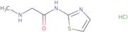 2-(Methylamino)-N-(1,3-thiazol-2-yl)acetamide hydrochloride