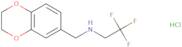 (2,3-Dihydro-1,4-benzodioxin-6-ylmethyl)(2,2,2-trifluoroethyl)amine hydrochloride