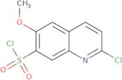 2-Chloro-6-methoxyquinoline-7-sulfonyl chloride