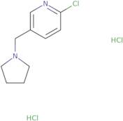 2-Chloro-5-(pyrrolidin-1-ylmethyl)pyridine dihydrochloride