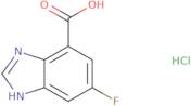 5-Fluoro-1H-1,3-benzodiazole-7-carboxylic acid hydrochloride