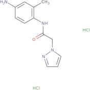 N-(4-Amino-2-methylphenyl)-2-(1H-pyrazol-1-yl)acetamide dihydrochloride