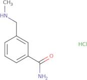 3-[(Methylamino)methyl]benzamide hydrochloride