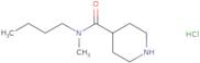 N-Butyl-N-methylpiperidine-4-carboxamide hydrochloride