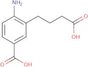 4-Amino-3-(3-carboxypropyl)benzoic acid