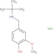 4-[(tert-Butylamino)methyl]-2-methoxyphenol hydrochloride