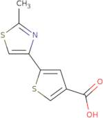 5-(2-Methyl-1,3-thiazol-4-yl)thiophene-3-carboxylic acid