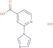 2-(1H-Imidazol-1-yl)pyridine-4-carboxylic acid hydrochloride