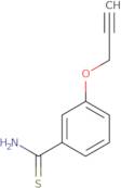 3-(Prop-2-ynyloxy)benzenecarbothioamide