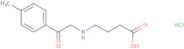 4-{[2-(4-Methylphenyl)-2-oxoethyl]amino}butanoic acid hydrochloride