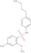 4-Amino-N-(4-butylphenyl)-2-methoxybenzene-1-sulfonamide