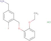 [3-(2-Ethoxyphenoxymethyl)-4-fluorophenyl]methanamine hydrochloride