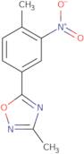 3-Methyl-5-(4-methyl-3-nitrophenyl)-1,2,4-oxadiazole