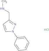 Methyl[(1-phenyl-1H-pyrazol-3-yl)methyl]amine hydrochloride