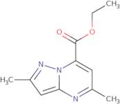 Ethyl 2,5-dimethylpyrazolo[1,5-a]pyrimidine-7-carboxylate