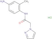 N-(4-Amino-2-methylphenyl)-2-(1H-pyrazol-1-yl)acetamide hydrochloride