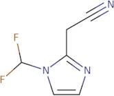 2-[1-(Difluoromethyl)-1H-imidazol-2-yl]acetonitrile