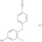4-(4-Amino-2-chlorophenoxy)benzonitrile hydrochloride