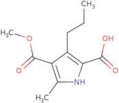 4-(Methoxycarbonyl)-5-methyl-3-propyl-1H-pyrrole-2-carboxylic acid