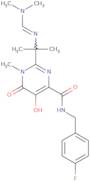 2-Des(5-methyl-1,3,4-oxadiazole-2-carboxamide) (E)-2-(N,N-dimethylformimidamide) raltegravir