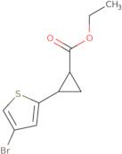 Ethyl trans-2-(4-bromothiophen-2-yl)cyclopropanecarboxylate