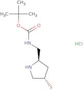 (2R,4S)-2-(Boc-aminomethyl)-4-fluoropyrrolidine hydrochloride ee