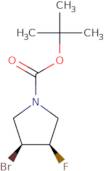 tert-Butyl Cis-3-bromo-4-fluoropyrrolidine-1-carboxylate