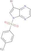 7-bromo-5-(4-methylbenzenesulfonyl)-5h-pyrrolo[2,3-b]pyrazine