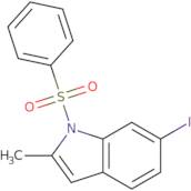 1-(benzenesulfonyl)-6-iodo-2-methyl-1h-indole