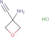 3-aminooxetane-3-carbonitrile hydrochloride