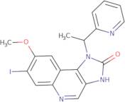 (R)-7-Iodo-8-methoxy-1-(1-(pyridin-2-yl)ethyl)-1H-imidazo[4,5-c]quinolin-2(3H)-one