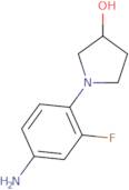 1-(4-Amino-2-fluorophenyl)-3-pyrrolidinol
