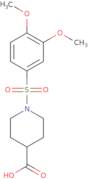 1-(3,4-Dimethoxybenzenesulfonyl)piperidine-4-carboxylic acid