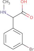 2-(3-Bromophenyl)-2-(methylamino)acetic acid