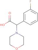 2-(3-Fluorophenyl)-2-morpholinoacetic acid