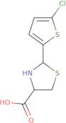 2-(5-Chlorothiophen-2-yl)-1,3-thiazolidine-4-carboxylic acid