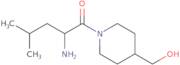 2-Amino-1-[4-(hydroxymethyl)piperidin-1-yl]-4-methylpentan-1-one