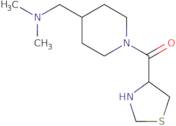 [4-[(Dimethylamino)methyl]piperidin-1-yl]-(1,3-thiazolidin-4-yl)methanone