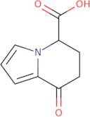 8-Oxo-5,6,7,8-tetrahydroindolizine-5-carboxylic acid