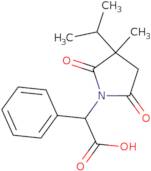 2-[3-Methyl-2,5-dioxo-3-(propan-2-yl)pyrrolidin-1-yl]-2-phenylacetic acid