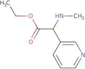 Ethyl 2-(methylamino)-2-(pyridin-3-yl)acetate