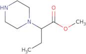 Methyl 2-(piperazin-1-yl)butanoate
