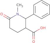 rac-(2R,3R)-1-Methyl-6-oxo-2-phenylpiperidine-3-carboxylic acid