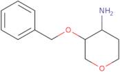 3-(Benzyloxy)oxan-4-amine